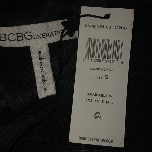 BCBGeneration maxi black dress NWT - Picture 6 of 7